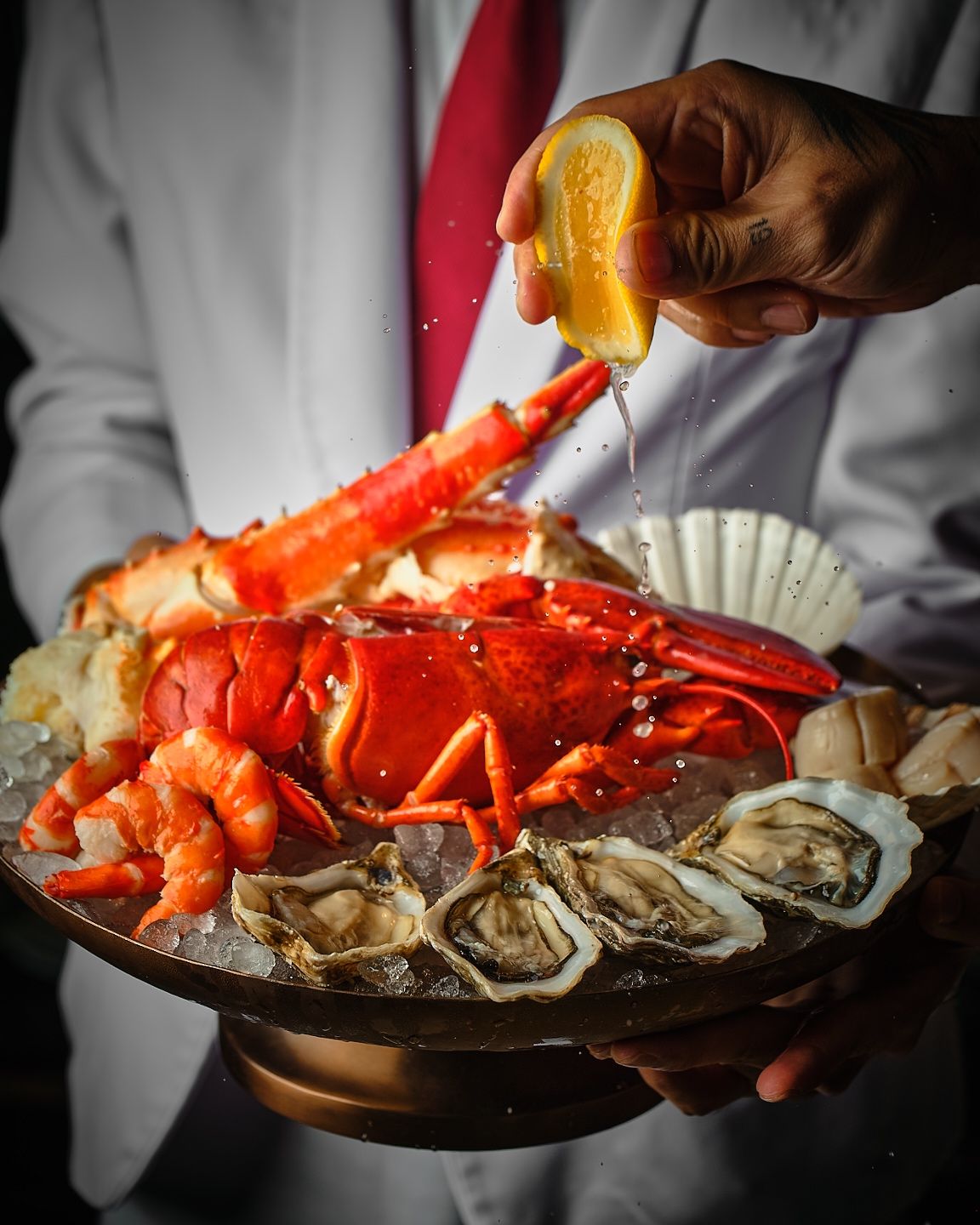 Seafood platter