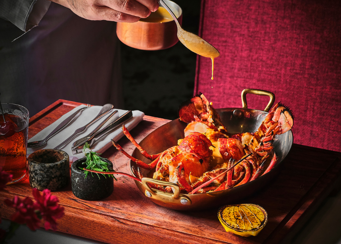 Lobster Thermidor a la Manhattan
