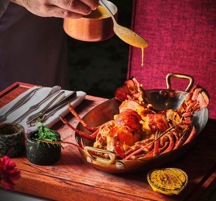 Lobster Thermidor a la Manhattan